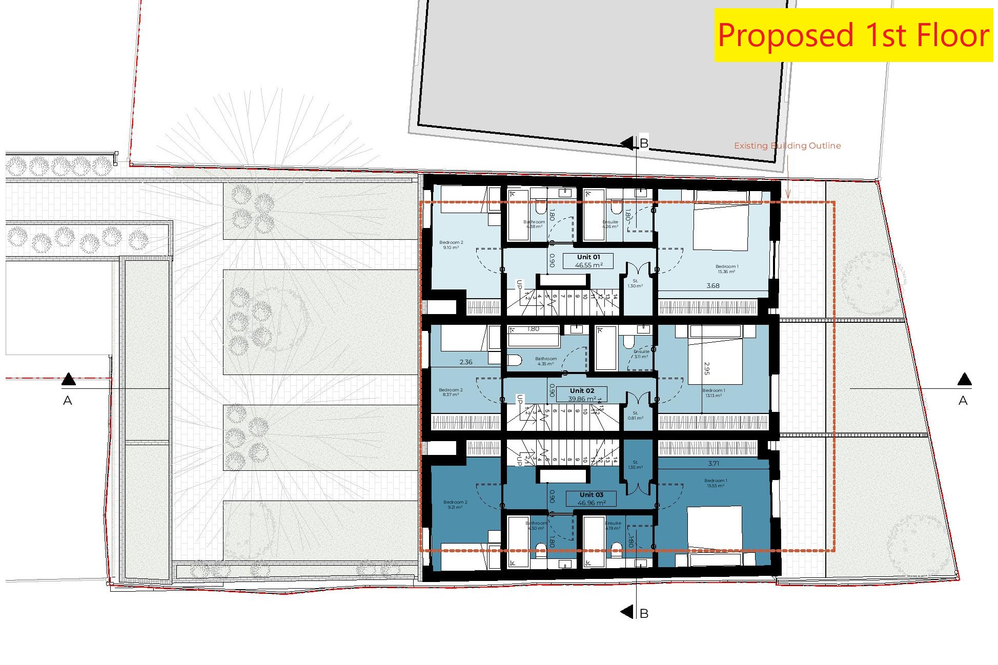 Rear of 305 Shenley Road, Borehamwood, Hertfordshire, WD6 1TH
