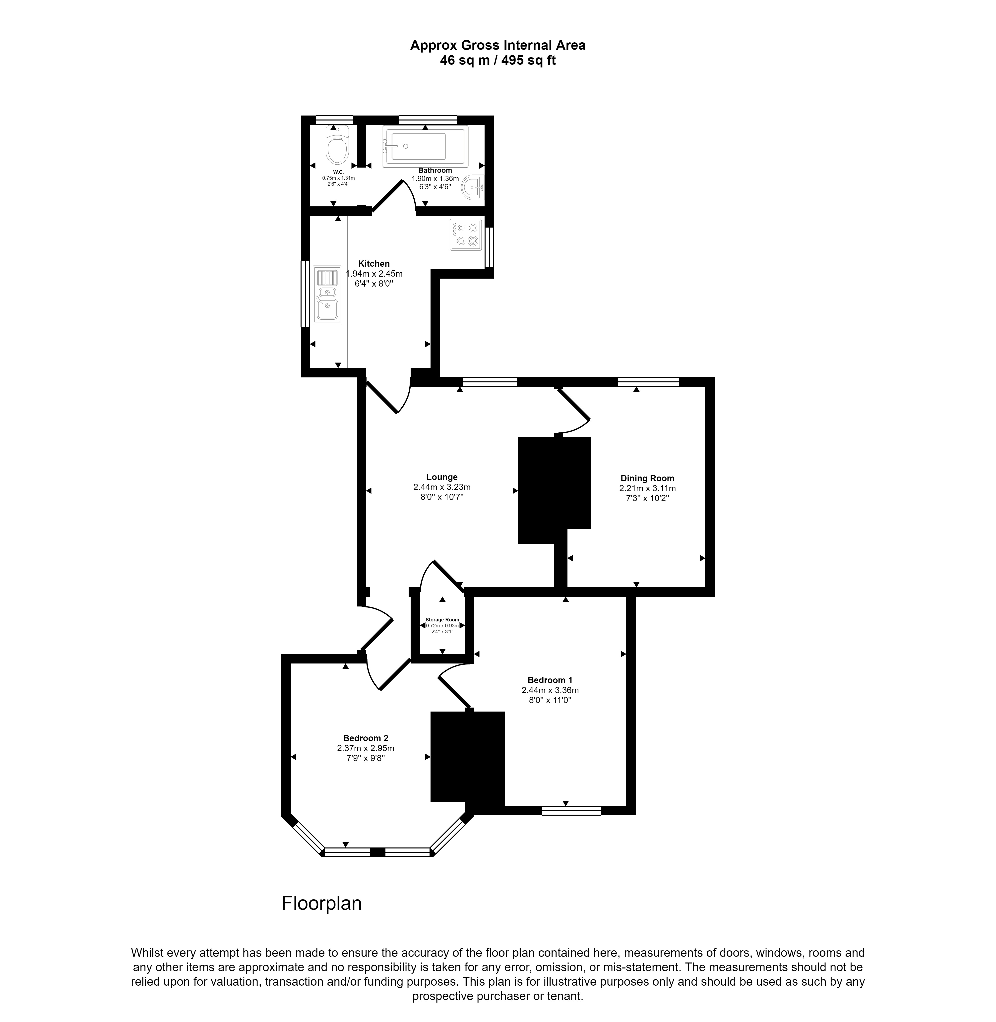 Flat 9, Chandos Mansions, Albert Road, Norwood, London SE25 4JF