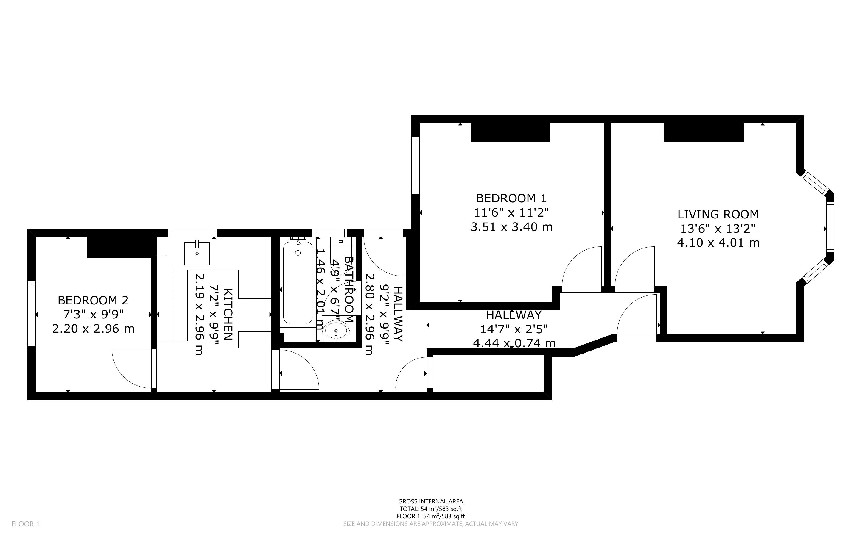 Ground Floor Flat, 97 Laleham Road, Catford, London, SE6 2JD