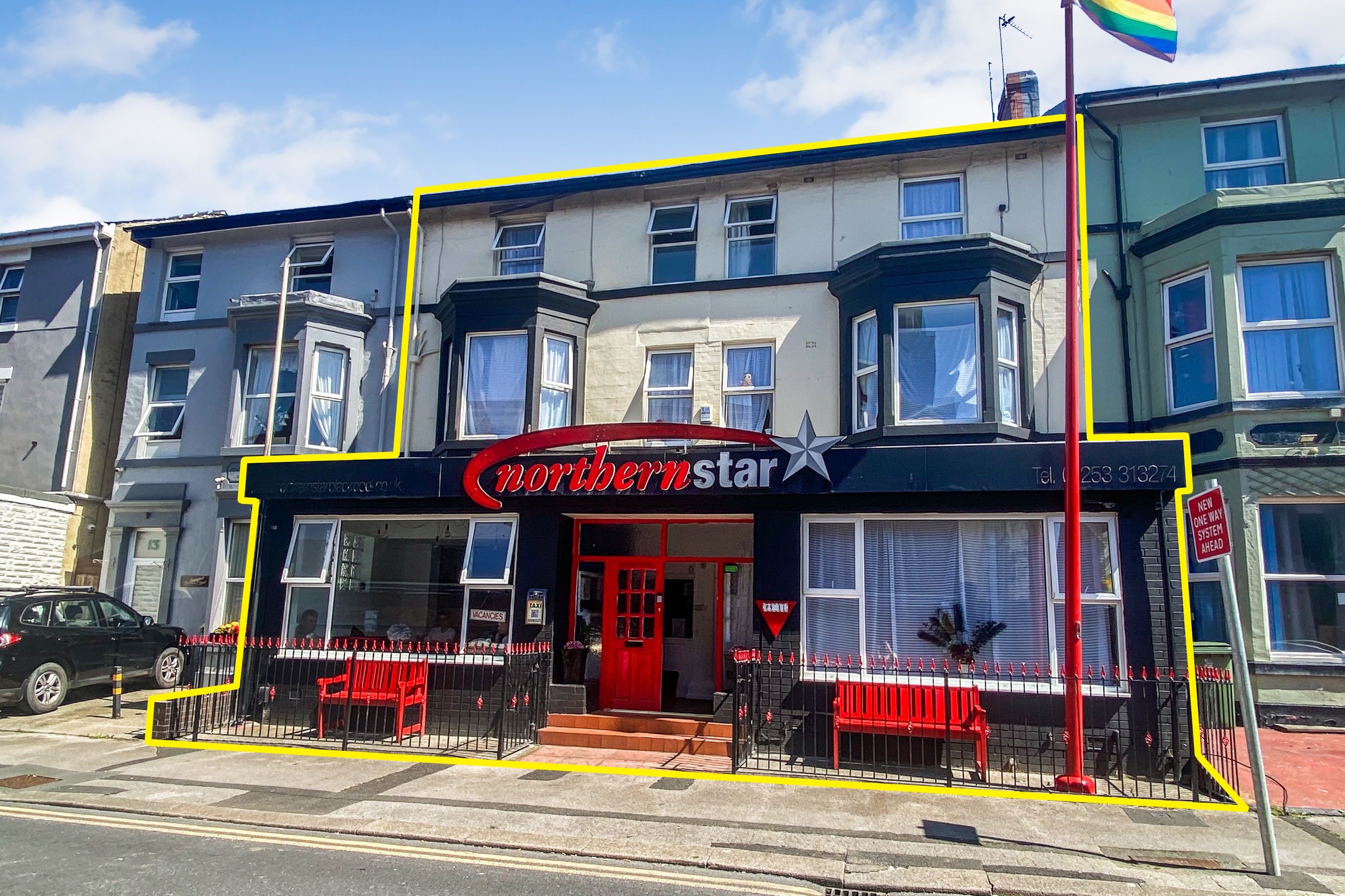 Northern Star Hotel, 9-11 Lord Street, Blackpool, Lancashire FY1 2AZ