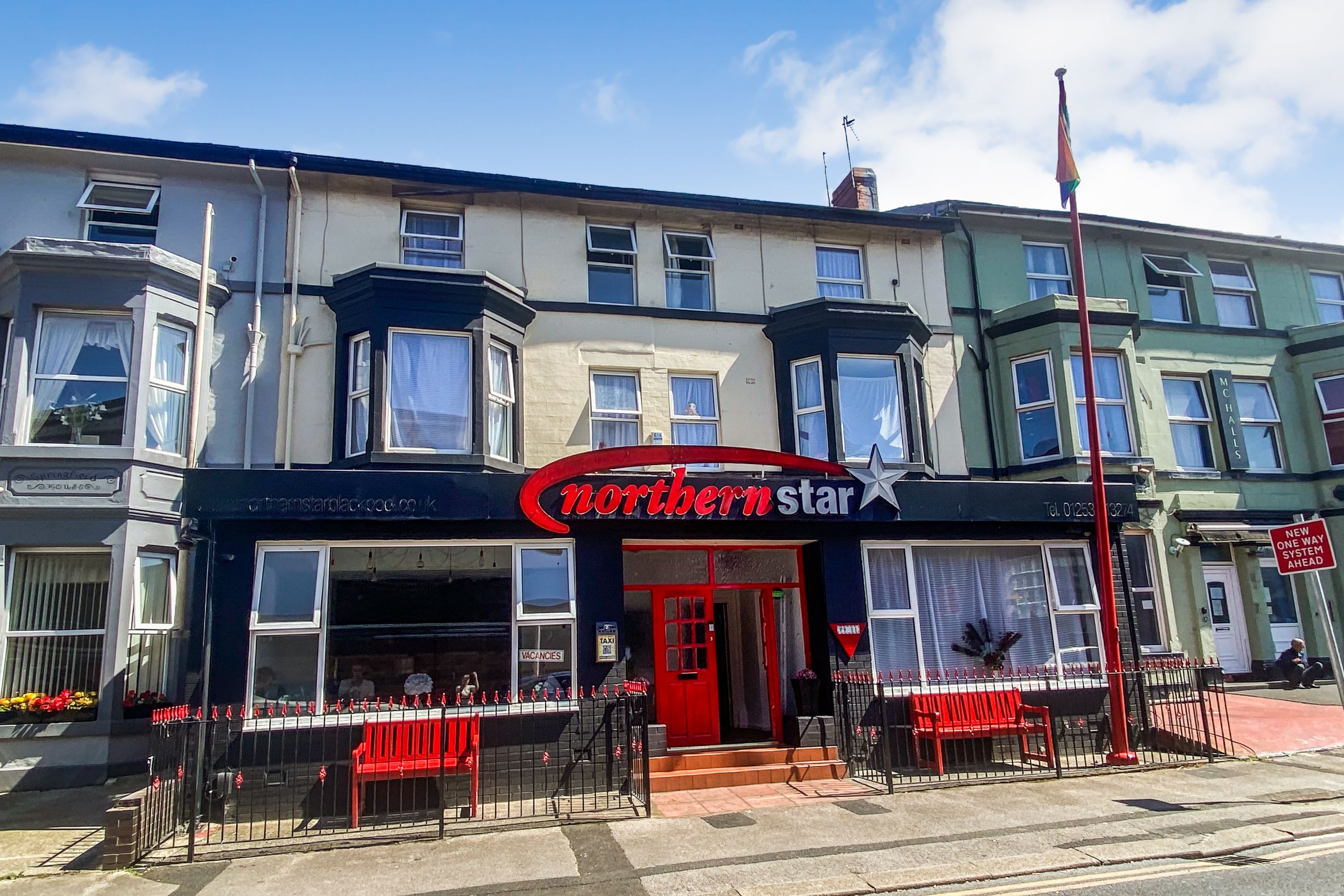 Northern Star Hotel, 9-11 Lord Street, Blackpool, Lancashire FY1 2AZ