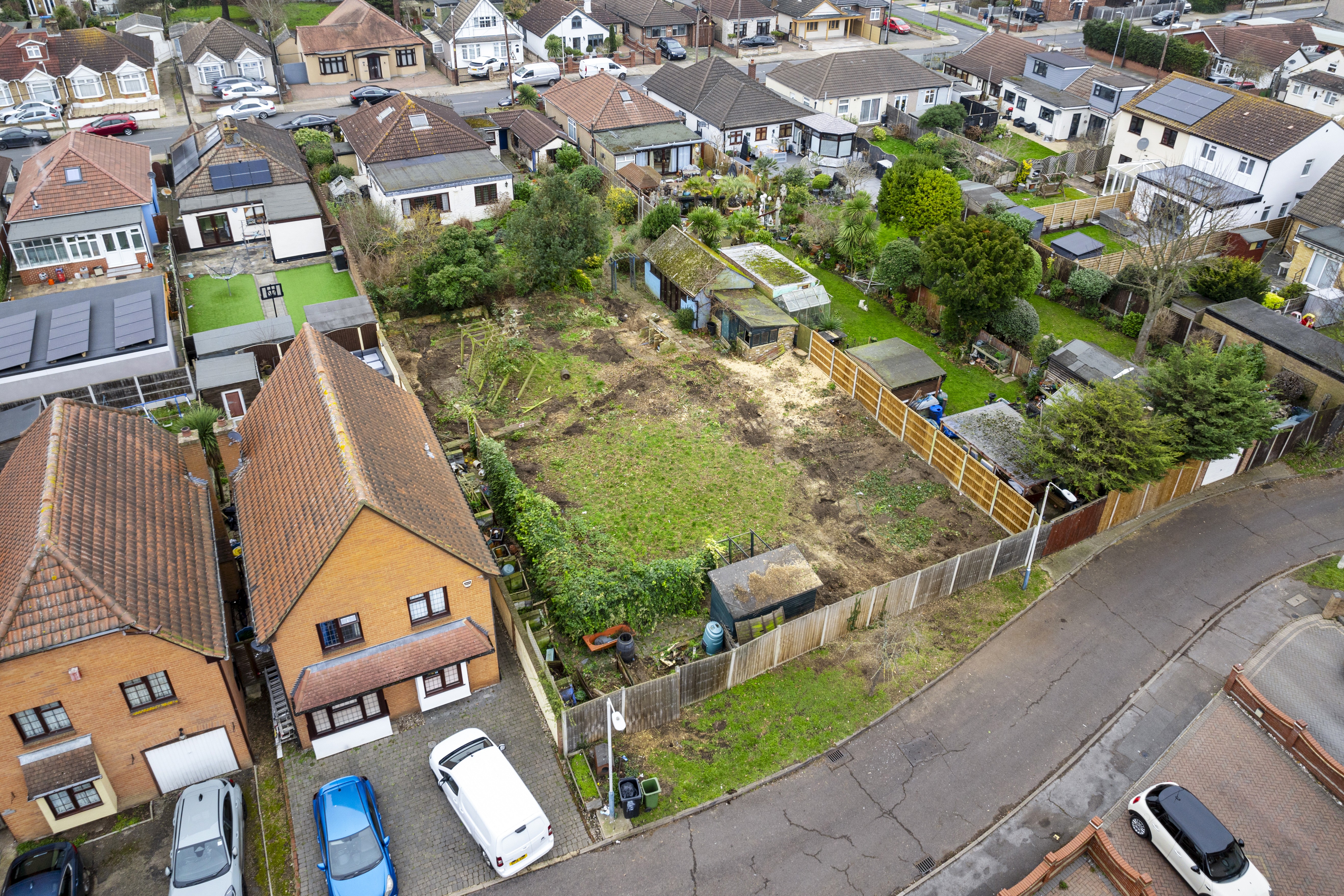 Land rear of 48 Betterton Road, Rainham, Essex, RM13 8NB