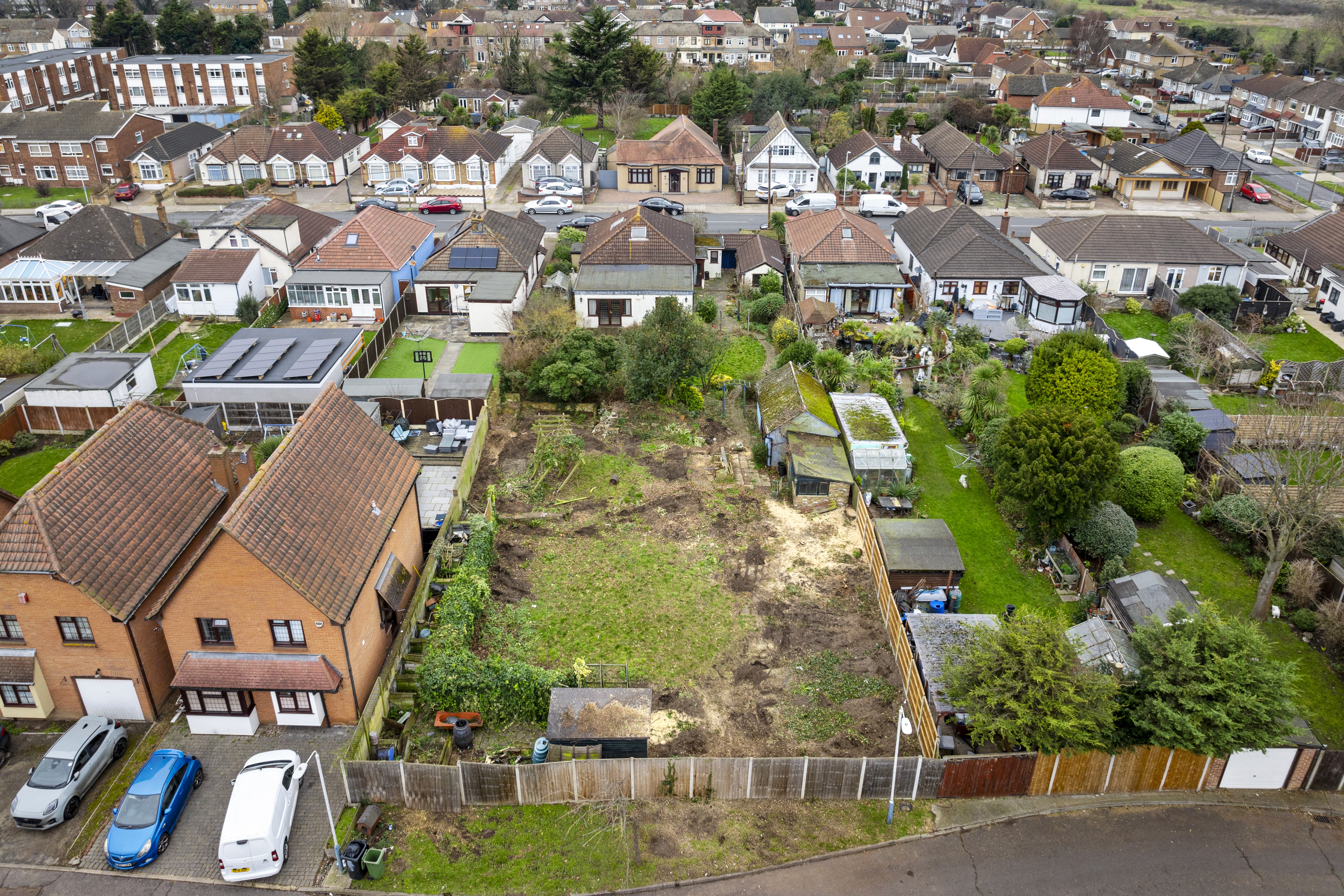 Land rear of 48 Betterton Road, Rainham, Essex, RM13 8NB