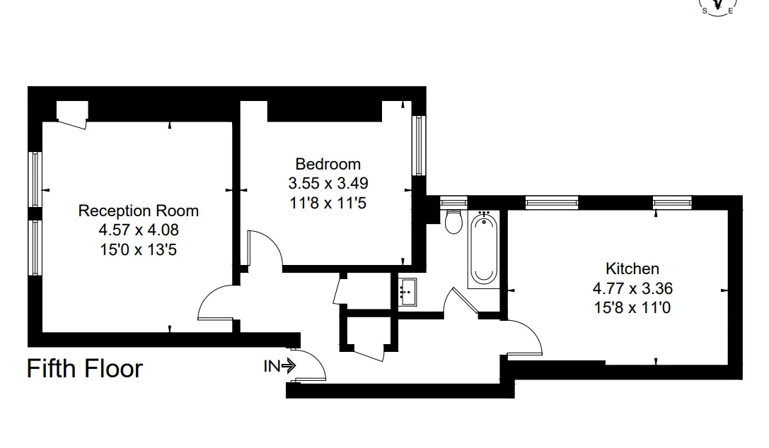 Flat 23 Russell Chambers, Bury Place, Bloomsbury, London WC1A 2JU