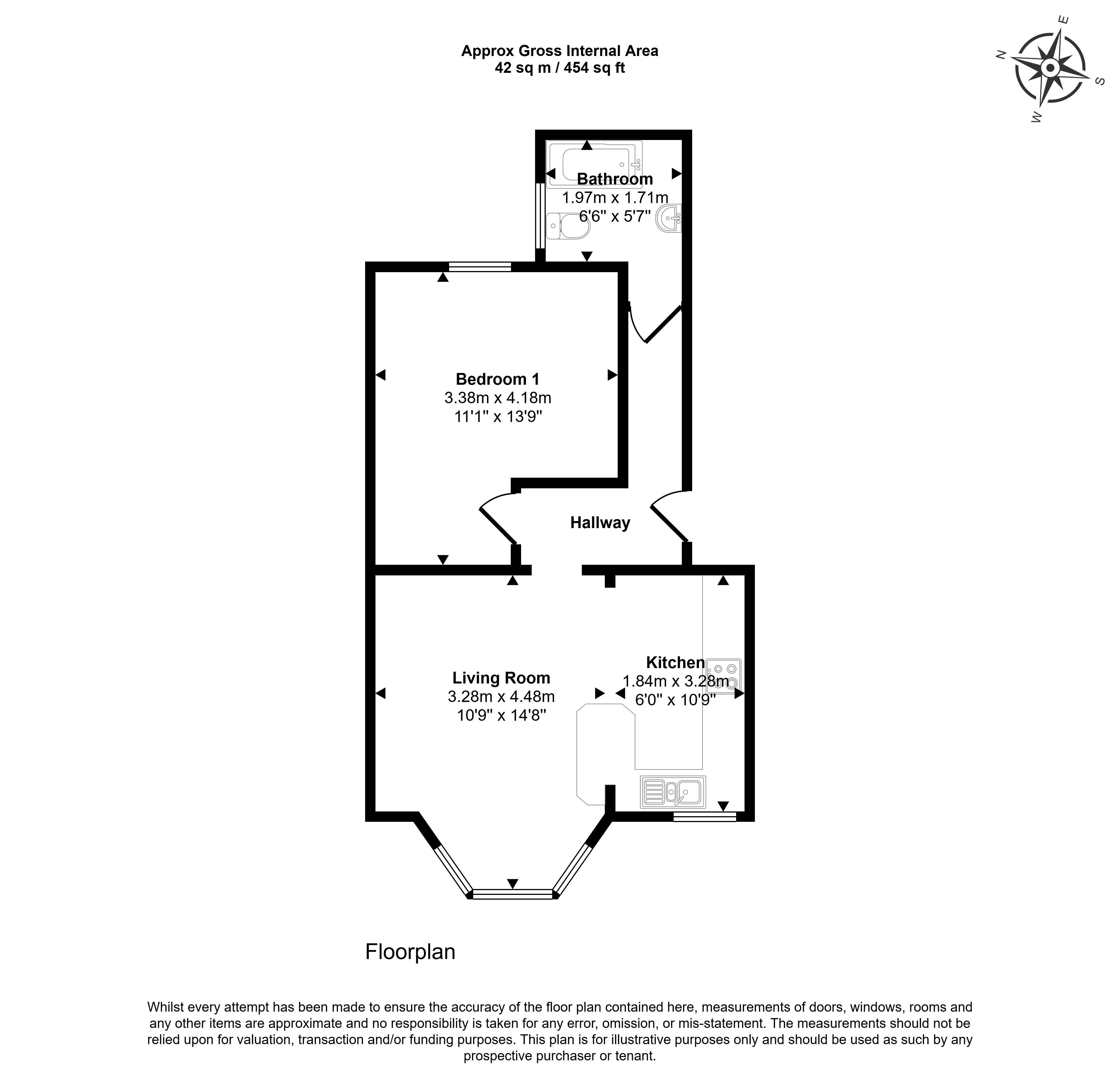 6a Hereward House, Gordon Road, Cliftonville CT9 2DN