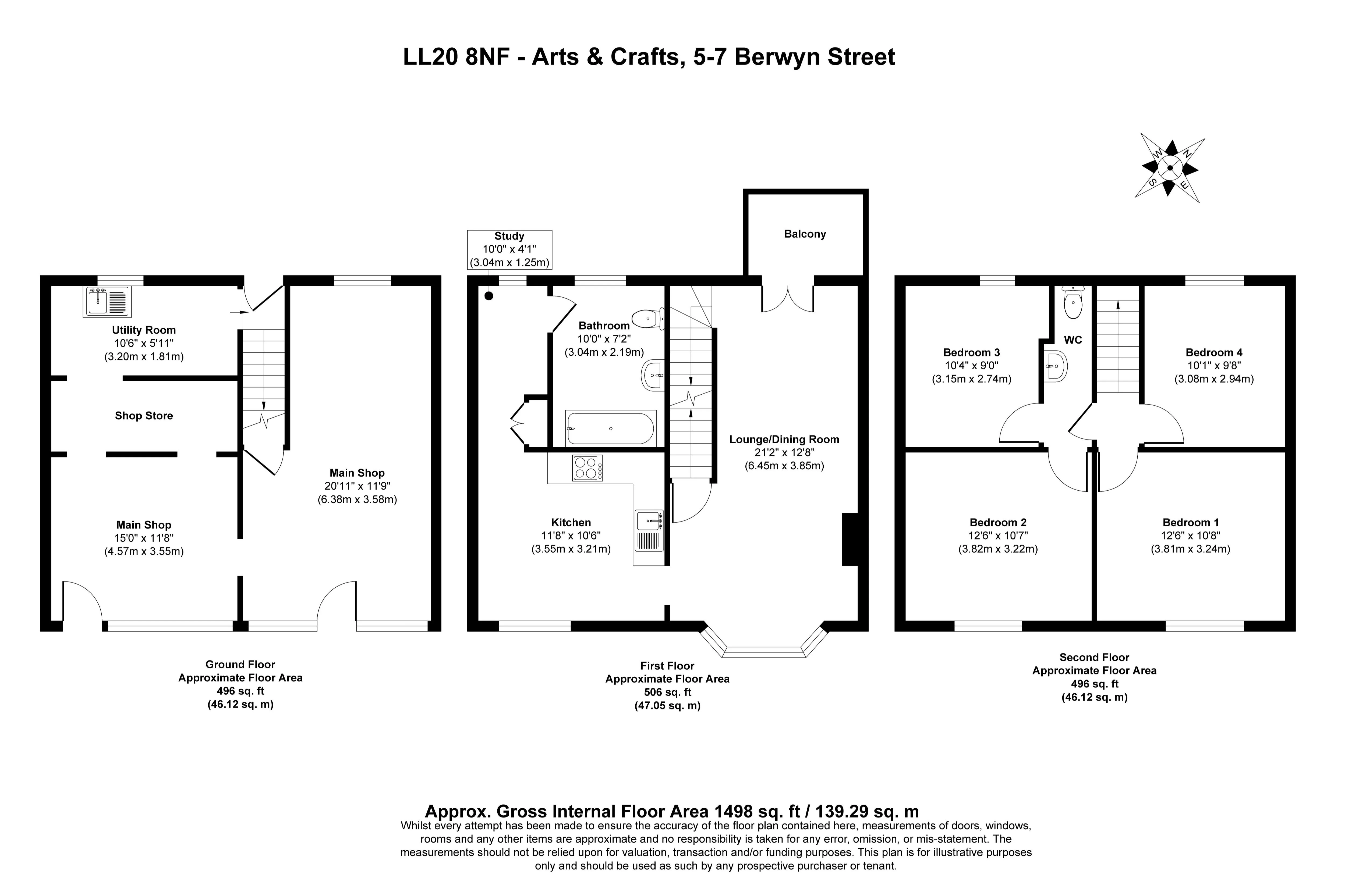 5-7 Berwyn Street, Llangollen, LL20 8NF