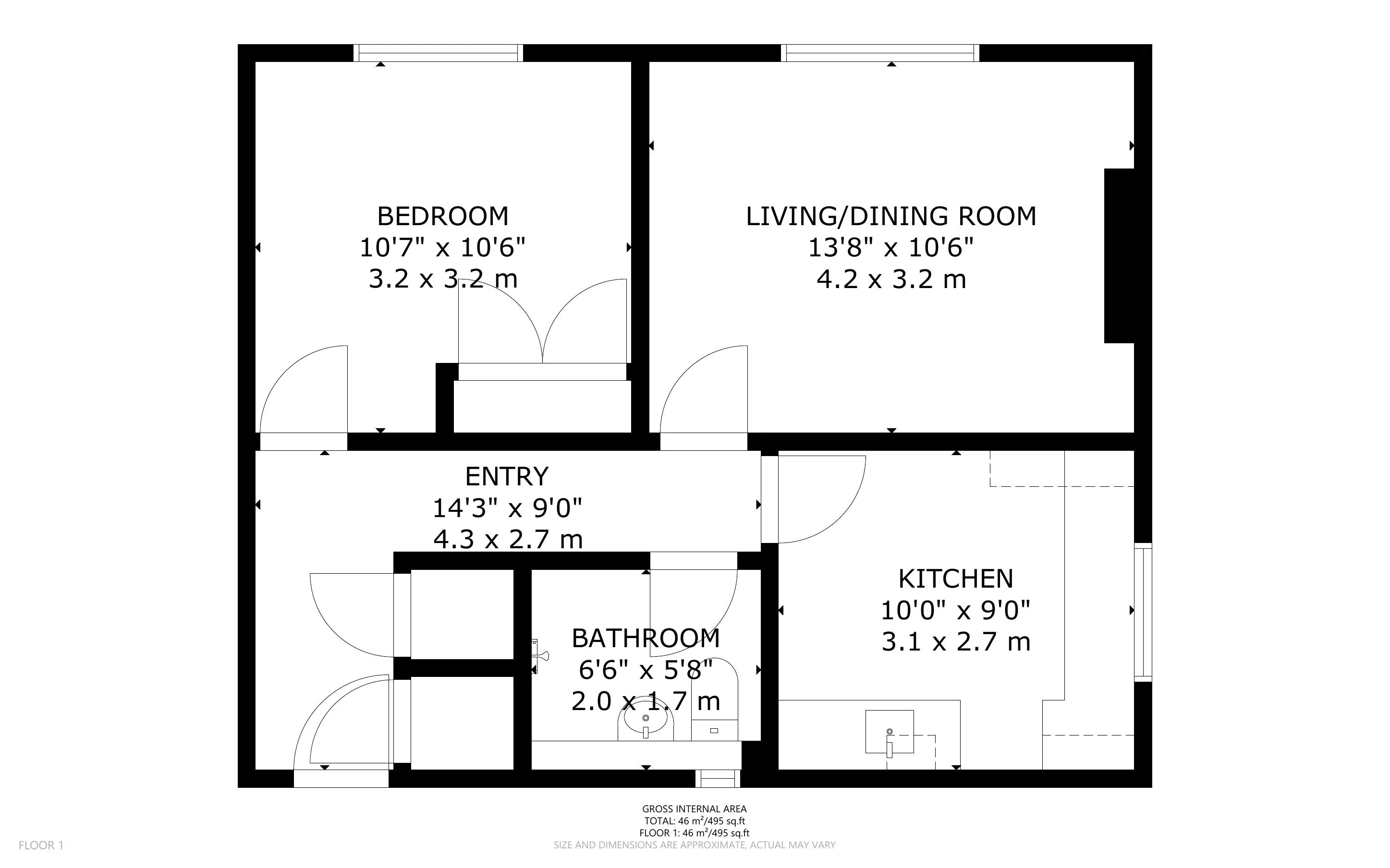 12 Fairweather Close, Elizabeth Clyde Road, Tottenham, London, N15 4LL