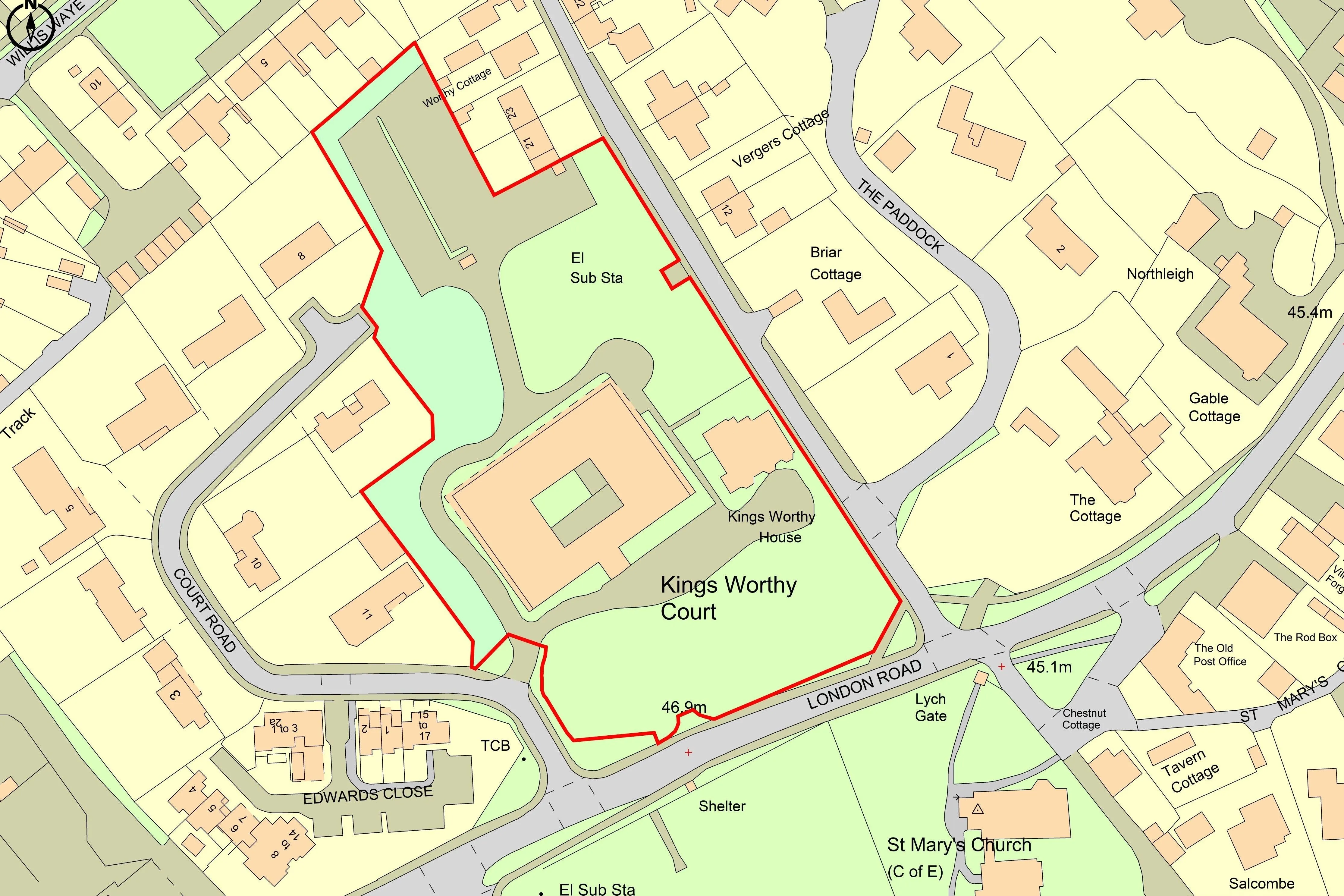 Kings Worthy House & Kings Worthy Court, London Road, Kings Worthy, Winchester, Hampshire, SO23 7QA