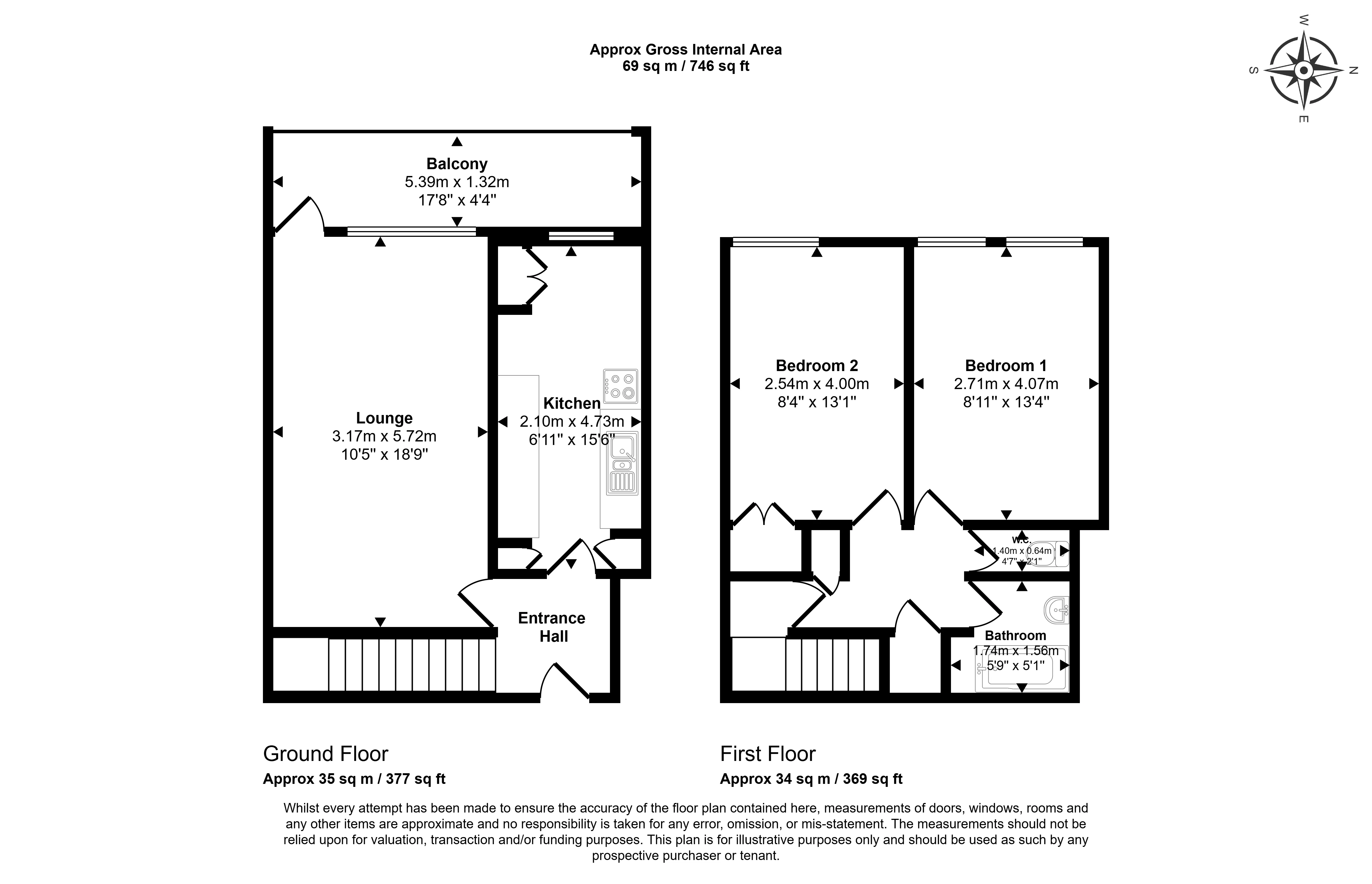Flat 67, Edinburgh House, 155 Maida Vale, London, W9 1QT