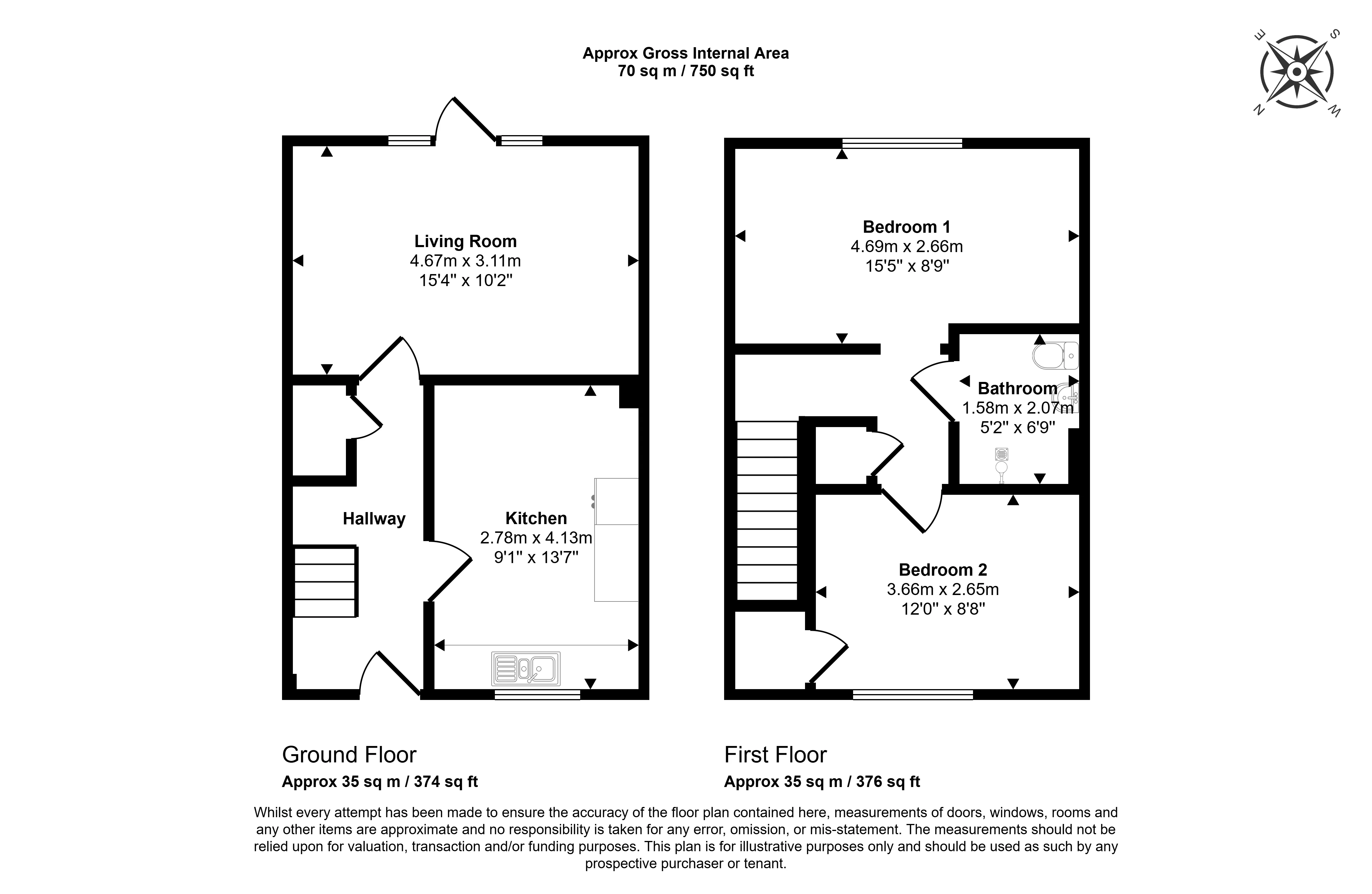 16 Brydges Close, Eastbourne, East Sussex, BN22 8QA