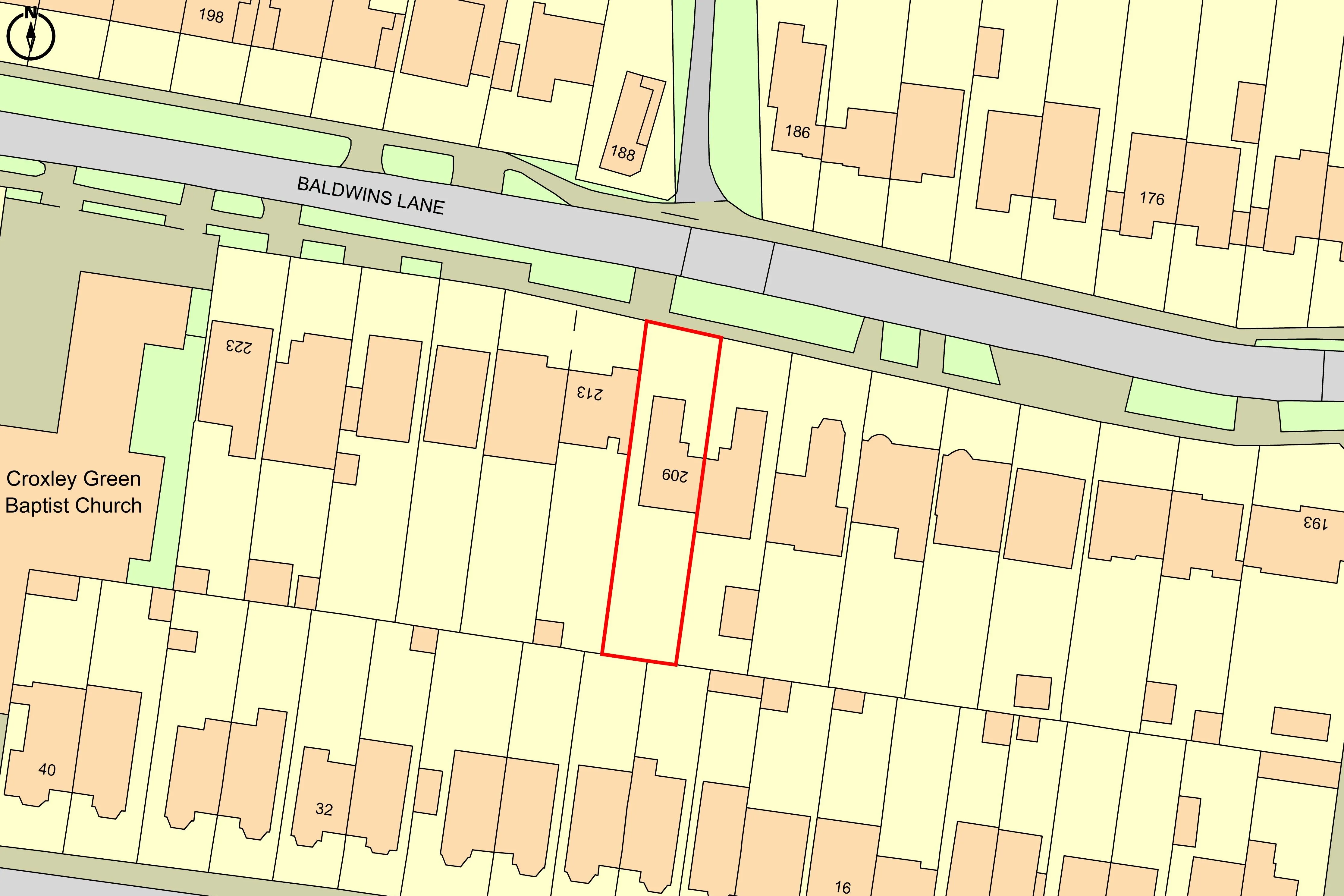 209 Baldwins Lane, Croxley Green, Rickmansworth, WD3 3LH