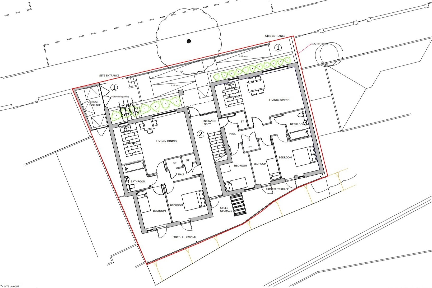 Meadowcourt Works and 1 Meadowcourt House, Meadowcourt Road, Blackheath, London SE3 9DU