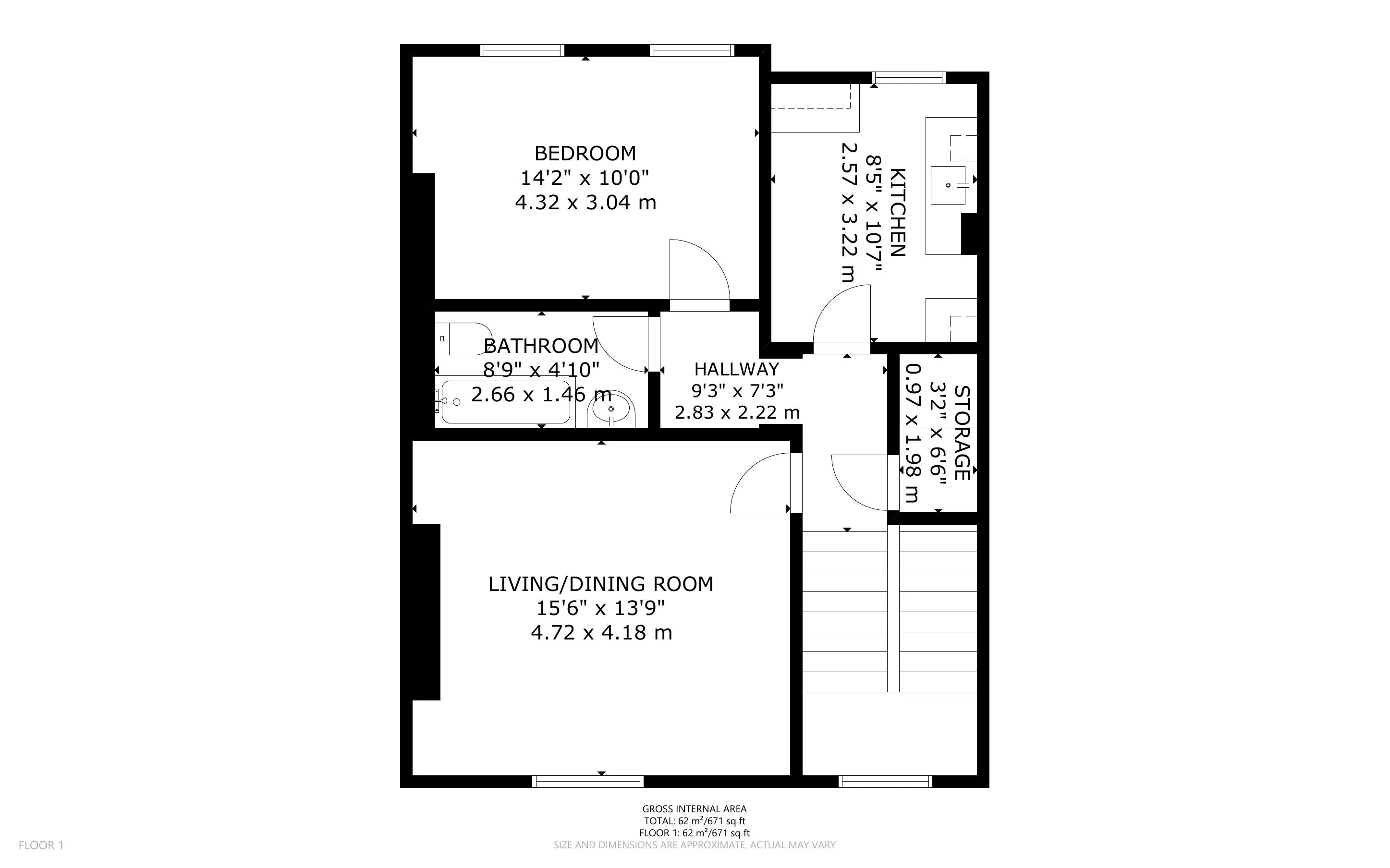 52C Farleigh Road, Stoke Newington, London, N16 7TQ