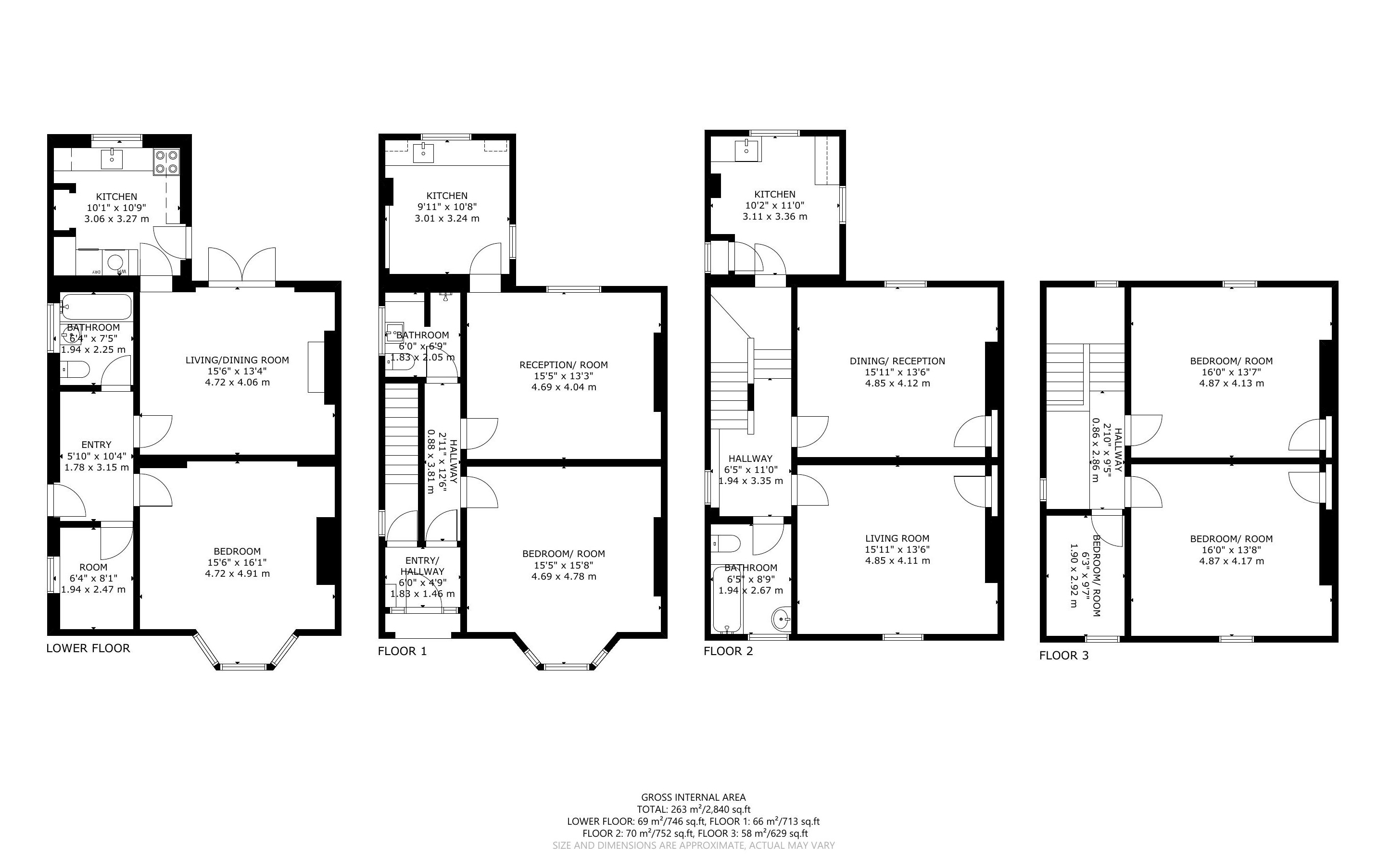 40A, 40B and 40C Copleston Road, East Dulwich, London, SE15 4AD