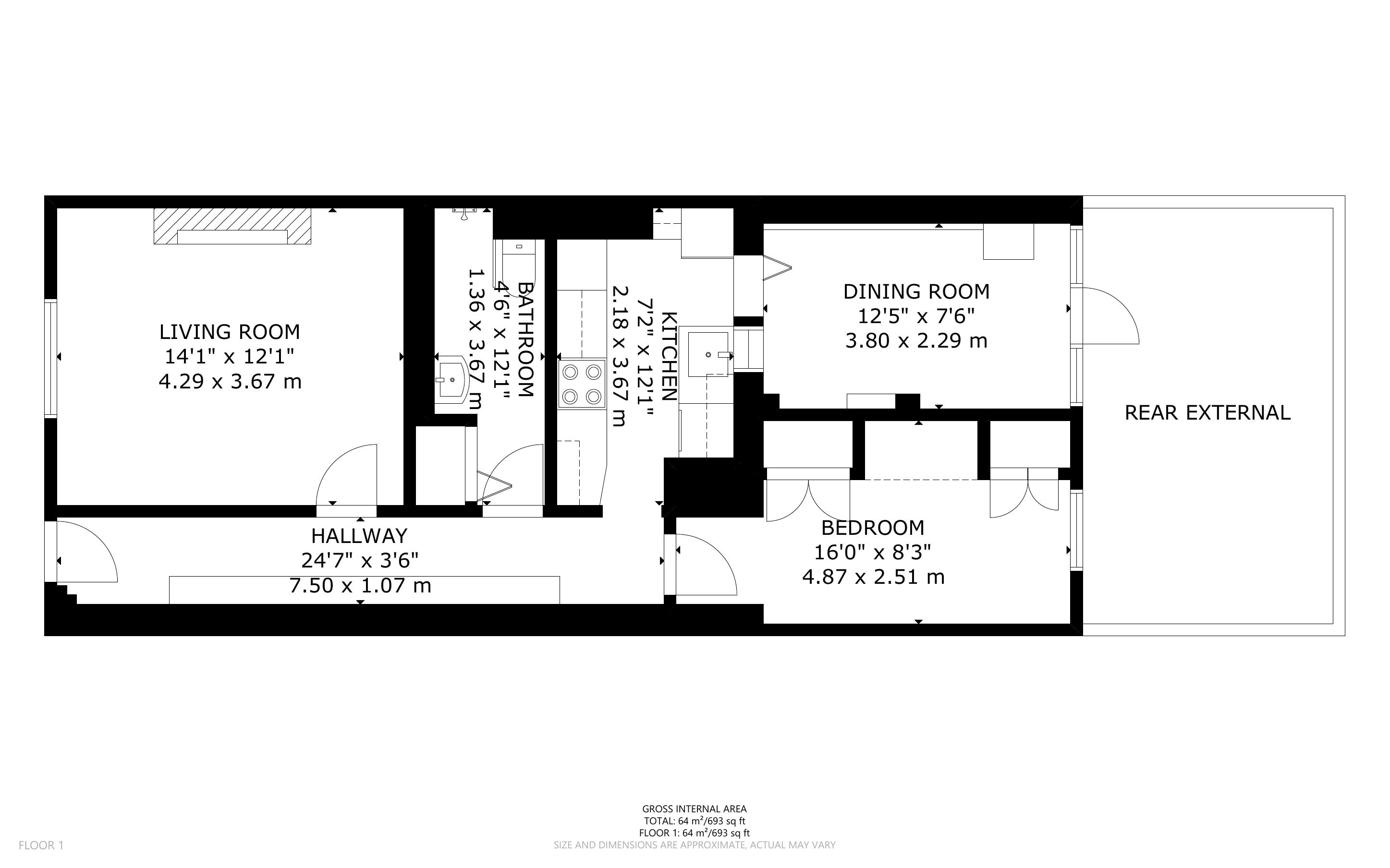 Flat A, 151 Cambridge Street, Pimlico, London, SW1V 4QB