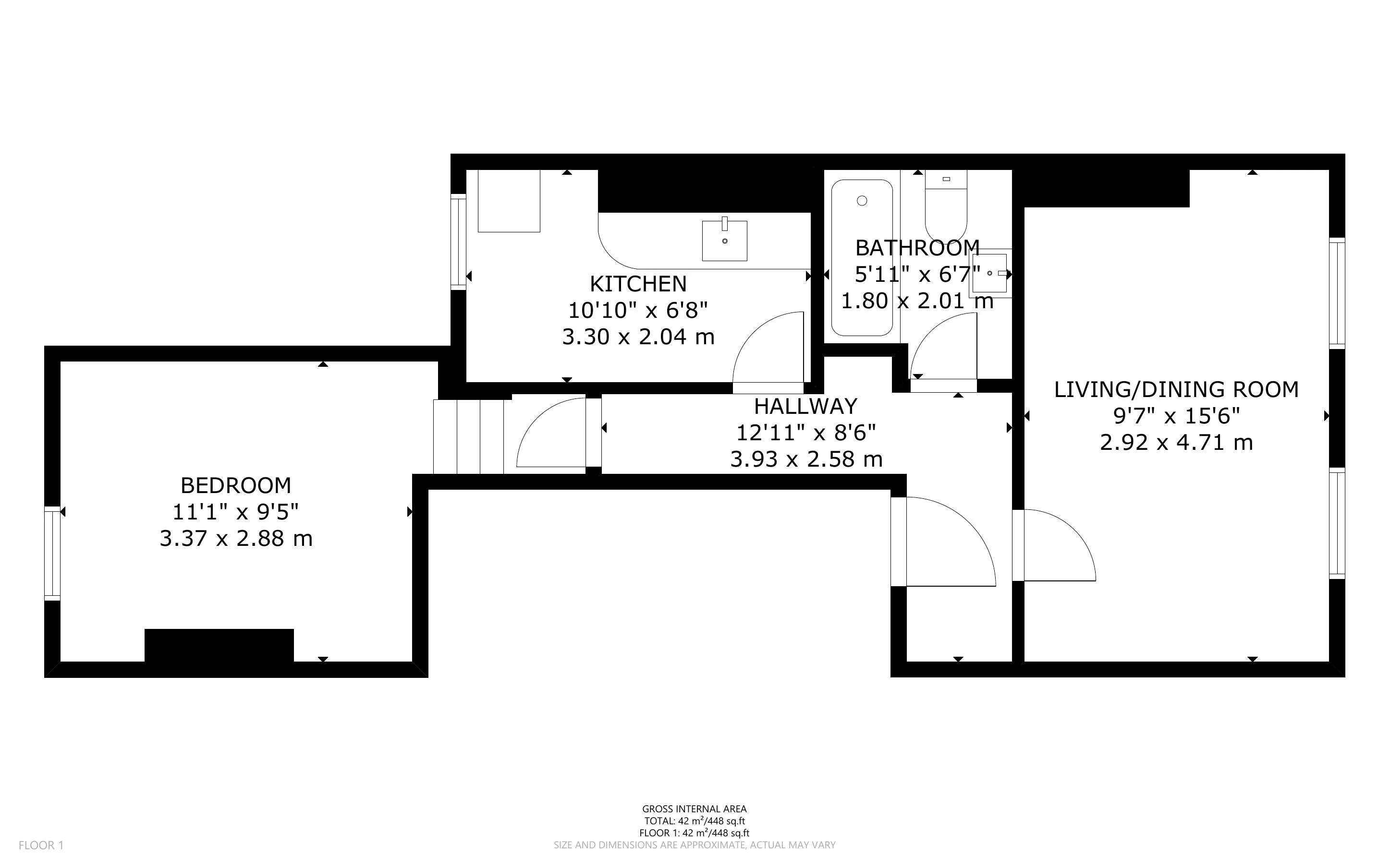 Flat 5B Birkbeck Grove, Acton, London, W3 7QD