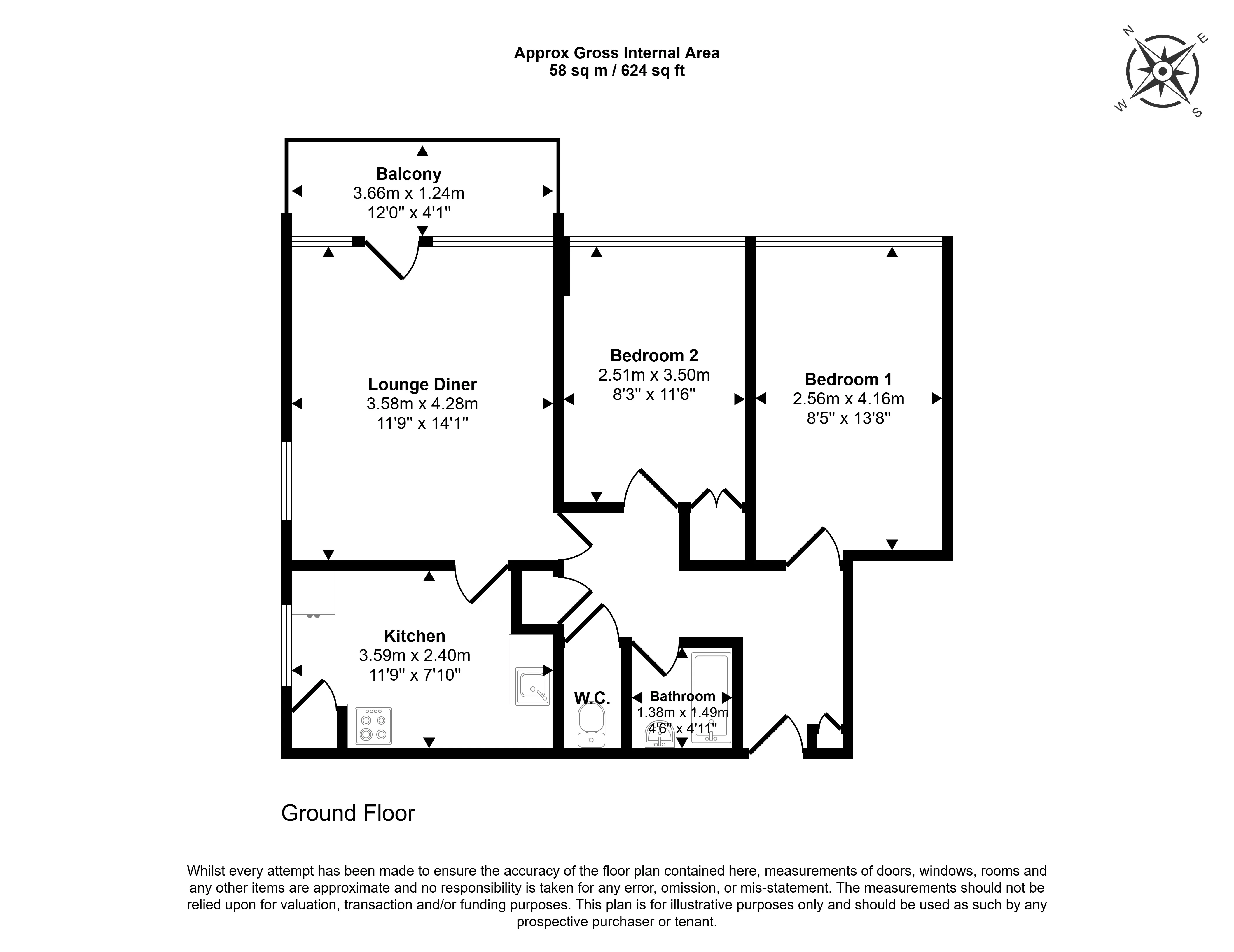 37 Westland House, Rymill Street, London, E16 2LE