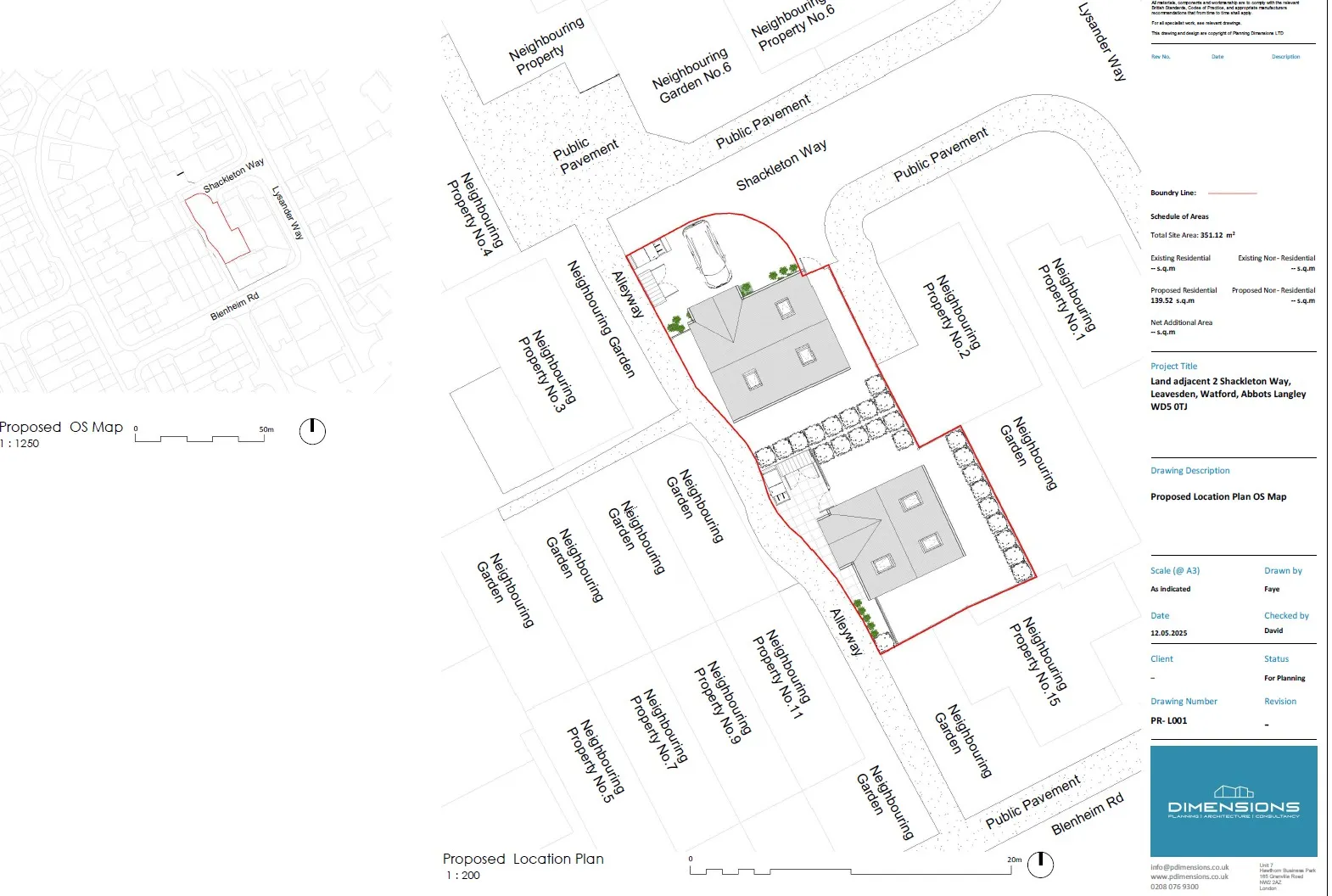 Land adjacent 2 Shackleton Way, Leavesden, Abbots Langley, WD5 0TJ