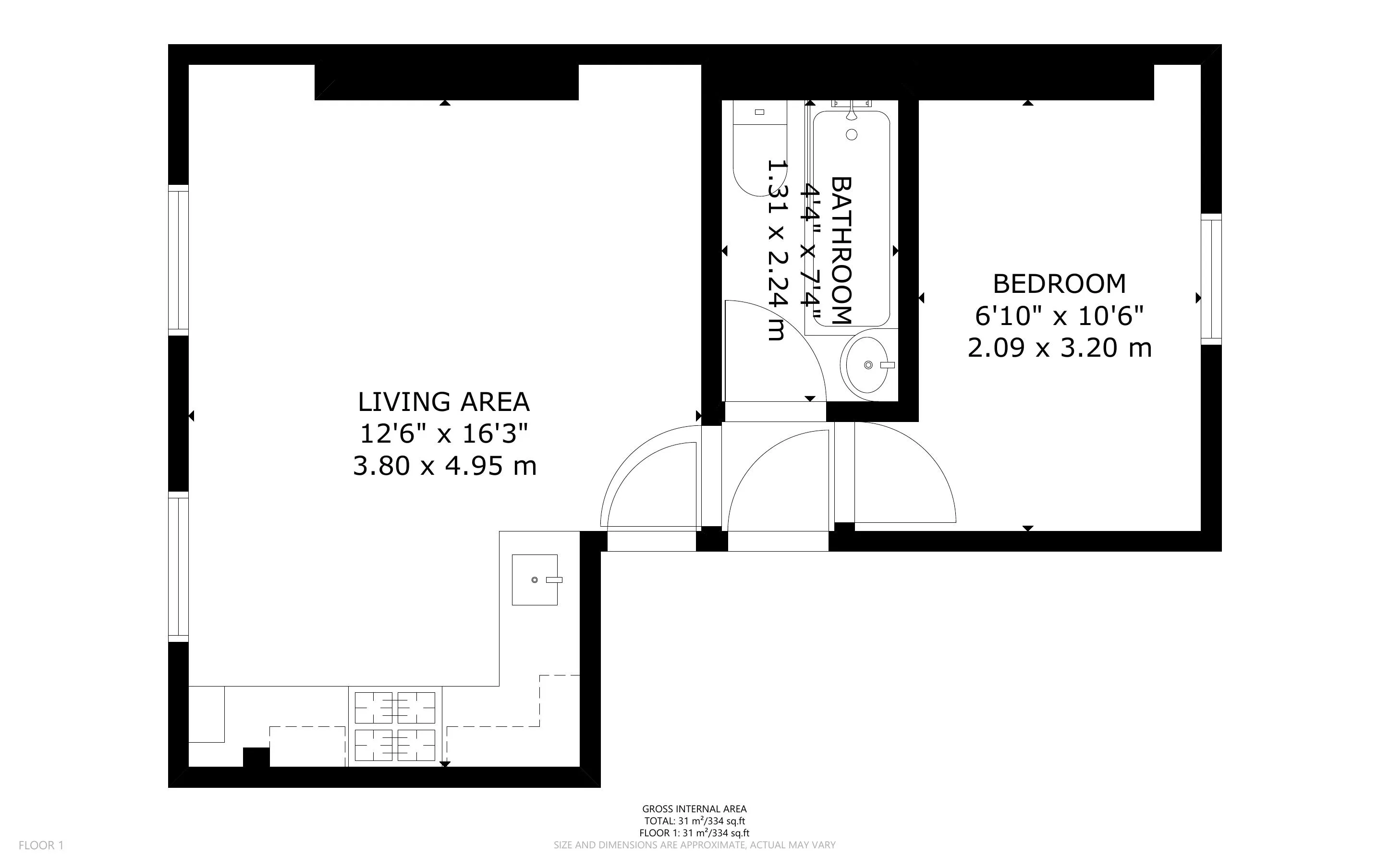 Flat B, 29 St Thomas Road, Finsbury Park, London, N4 2QH