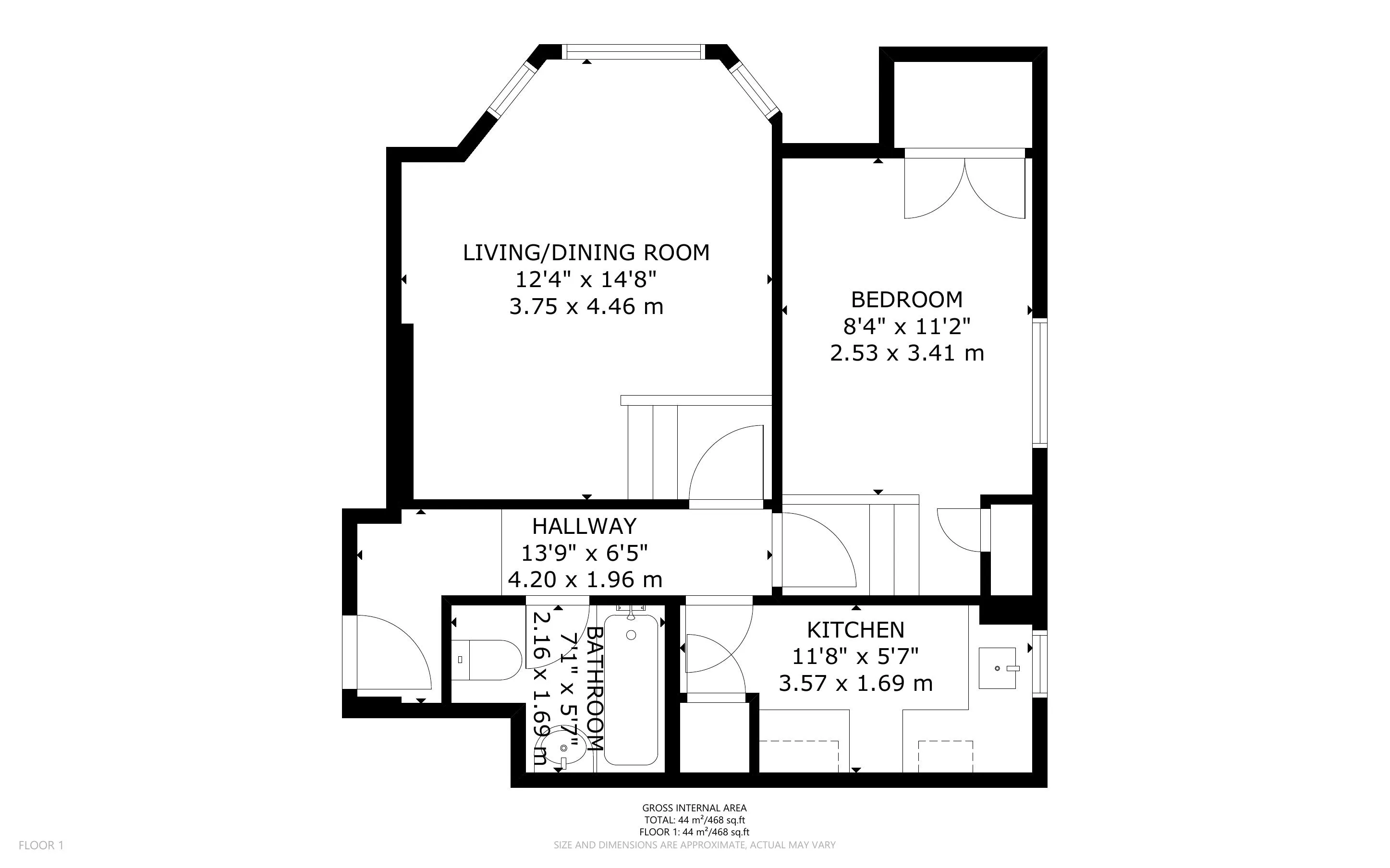 Flat 5, 136 Earls Court Road, Kensington, London, W8 6QL