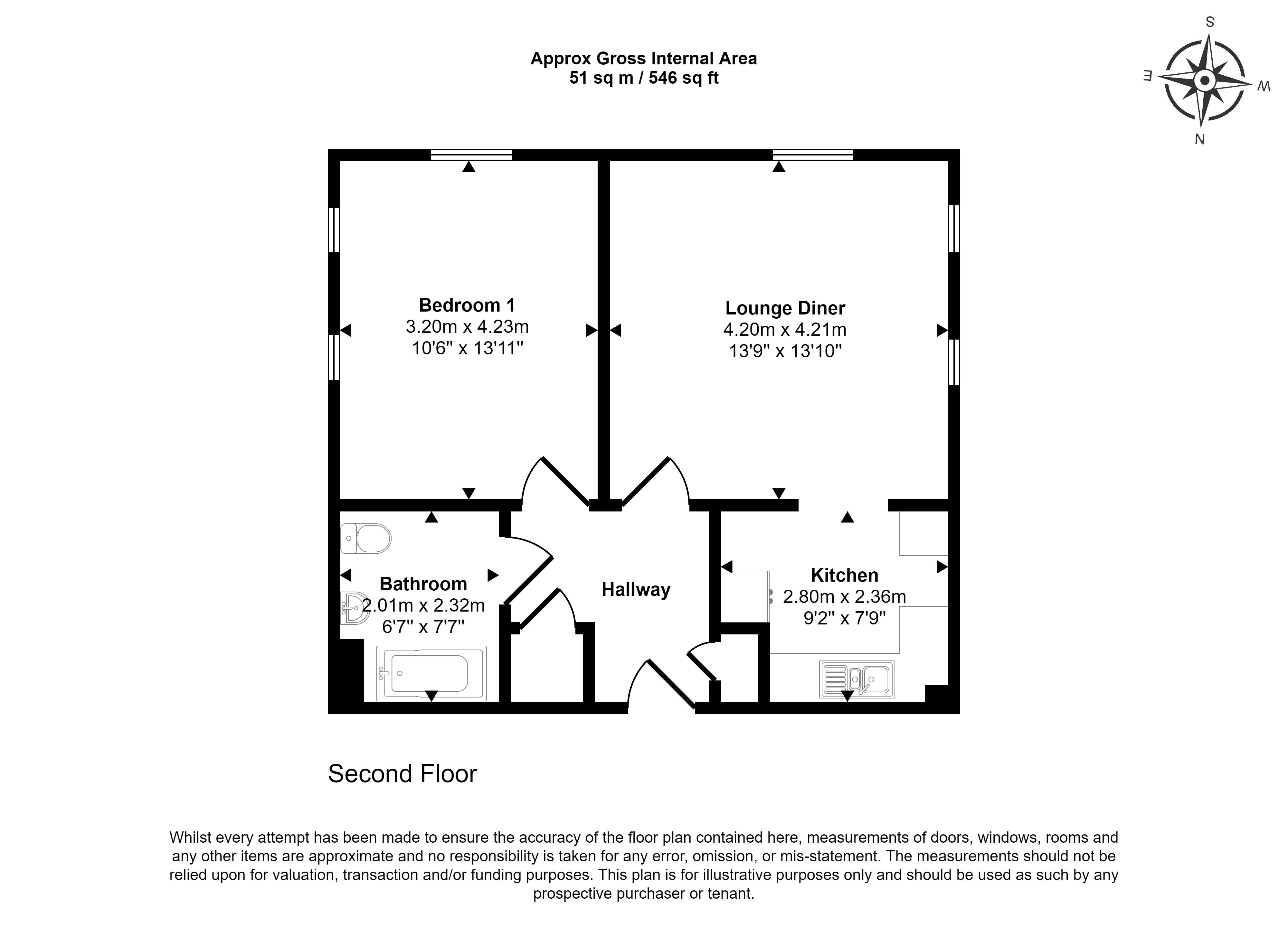 Flat 33, Elizabeth Jennings Way, Oxford, Oxfordshire, OX2 7EJ