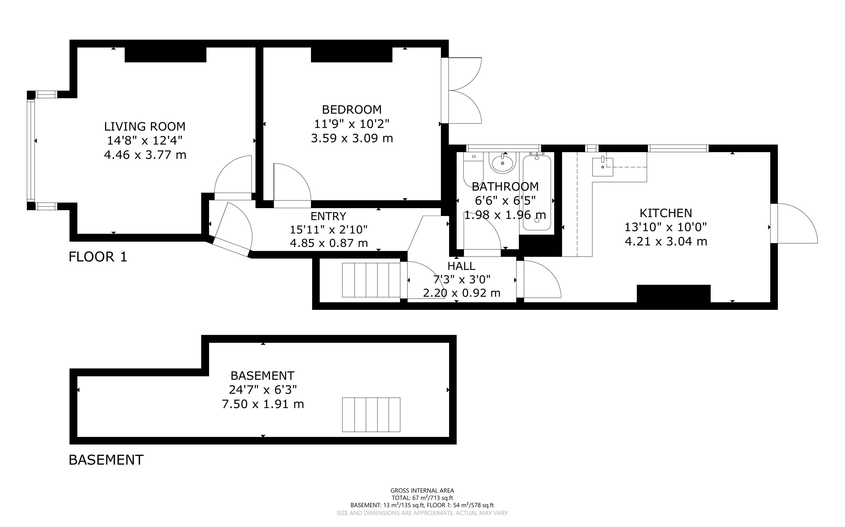 Flat A, 24 Atherfold Road, Clapham, London, SW9 9LW
