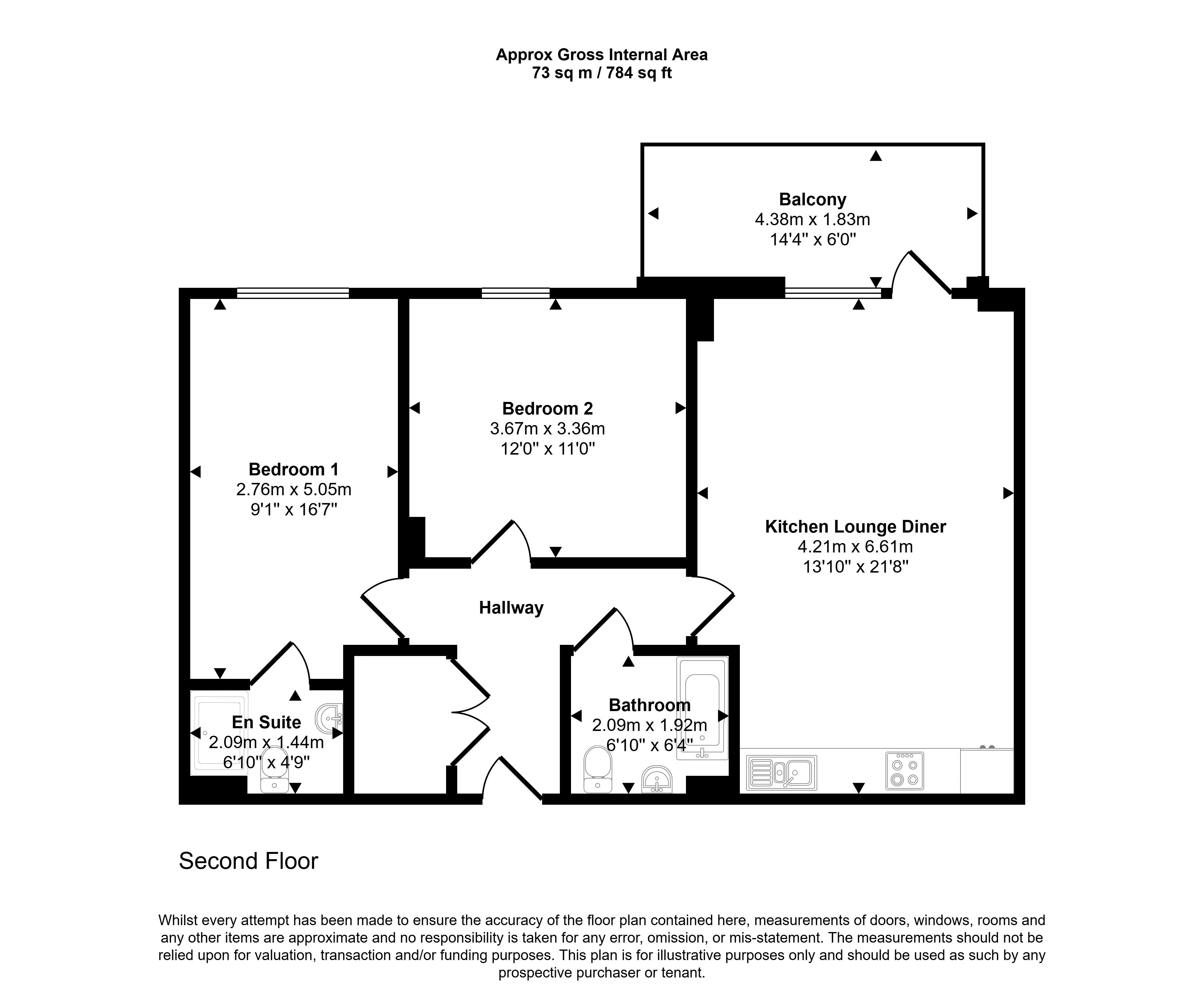 Flat 7, Denman House, 1 New Road, Feltham TW14 9AJ
