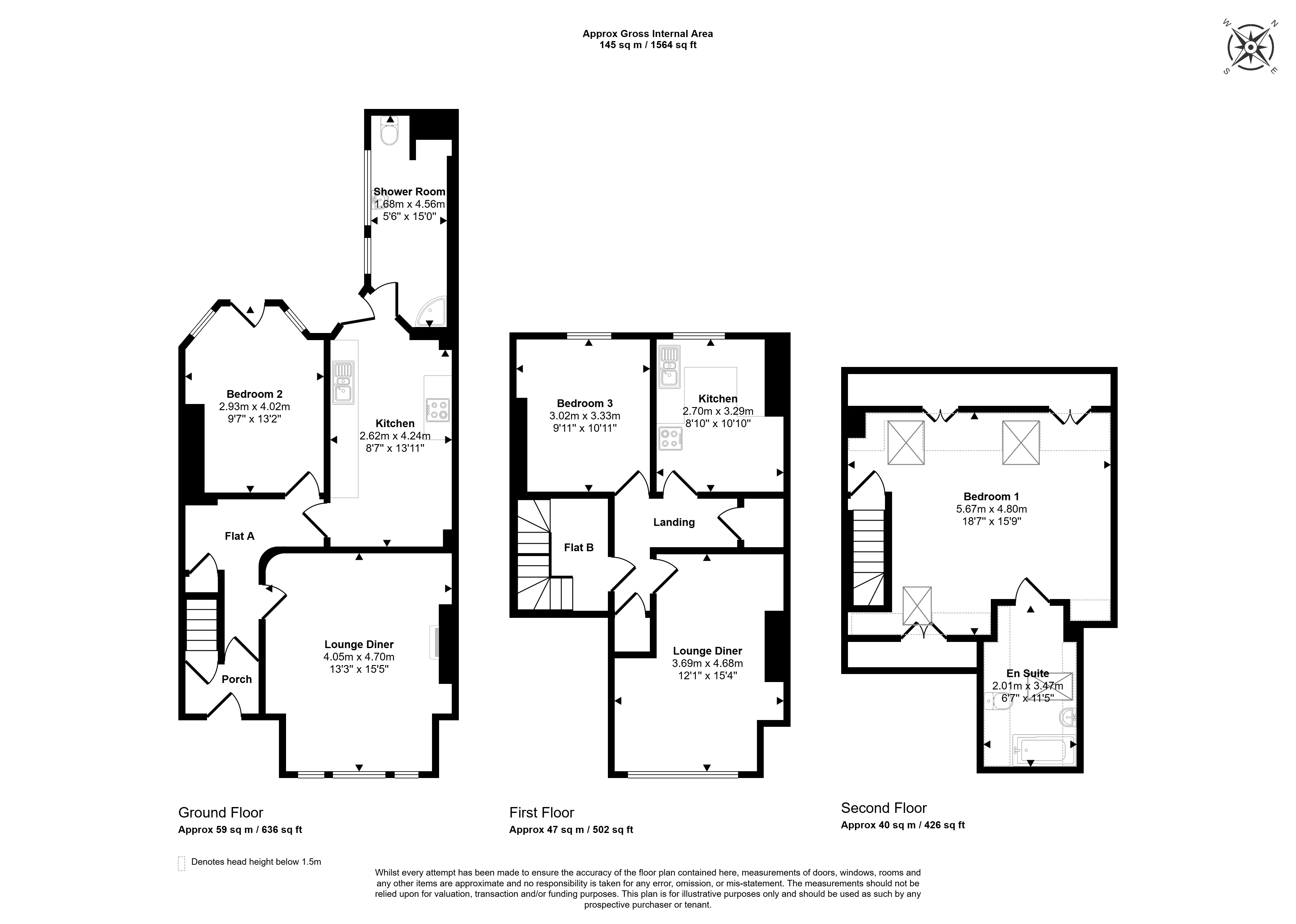 Flat A & Flat B, 109 Tottenhall Road, Palmers Green, London N13 6JA