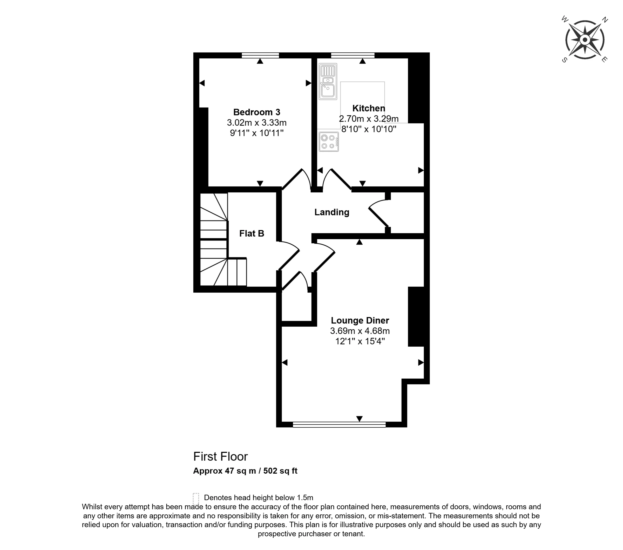 Flat A & Flat B, 109 Tottenhall Road, Palmers Green, London N13 6JA