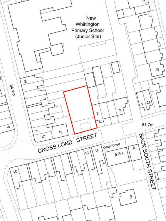 Land Adj. 10 Cross London Street, New Whittington, Chesterfield, Derbyshire S43 2AG