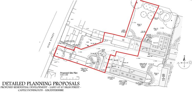 2 x Barns to the rear of 67 High Street, Castle Donington, Derby DE74 2PQ