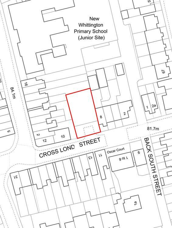 Land Adj. 10 Cross London Street, New Whittington, Chesterfield, Derbyshire S43 2AG