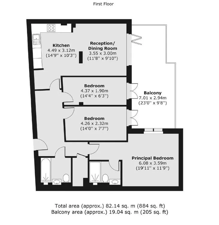 9 Ariana Apartments, 89 Lillie Road, London SW6 1UD