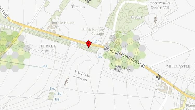Land on the south side of Brunton Bank, Wall, Hexham NE46 4EQ