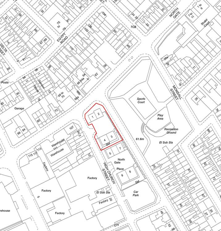 Units 1 to 4 North Gate Place, High Church Street, Nottingham NG7 7JT