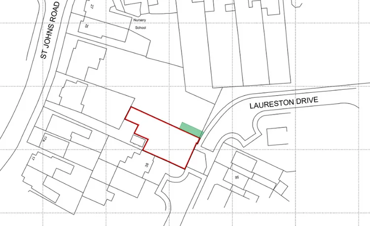 Land to rear of, 23 St. Johns Road, Stoneygate, Leicester, Leicestershire LE2 2BL
