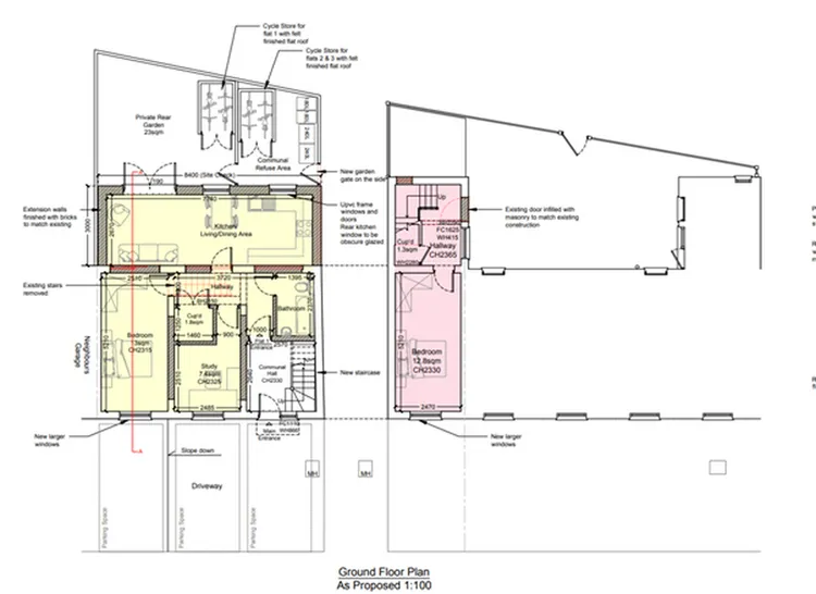 Flats 1-3, 37 Blenheim Walk, Corby, Northamptonshire NN18 9HB