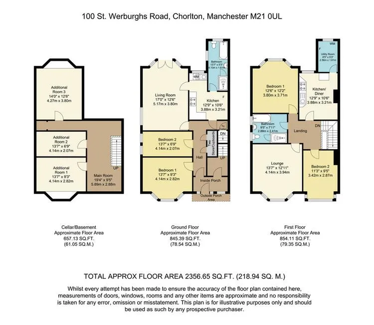 100 St. Werburghs Road, Chorlton, Manchester, Greater Manchester M21 0UL