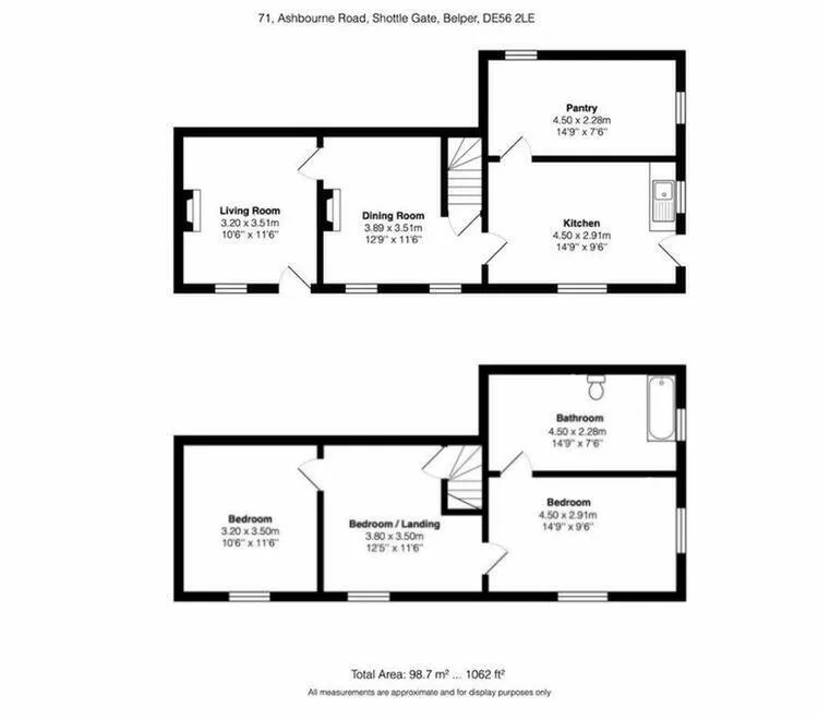 Chapel Farm, 71 Ashbourne Road, Shottle Gate, Belper, Derbyshire DE56 2LE