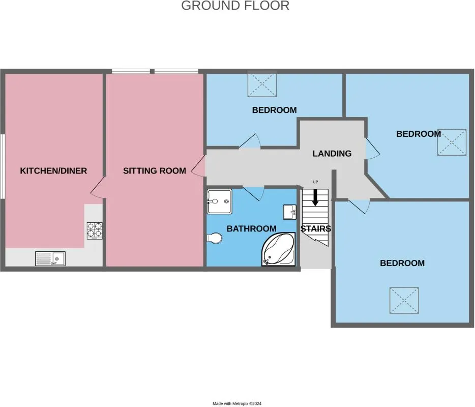 Flat 3, Old School House Salters Lane, Shrewsbury, Shropshire, SY3 7DG
