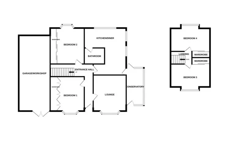 1 Alleyne Way (with adjacent building plot), Jaywick, Clacton-On-Sea, Essex CO15 2RD