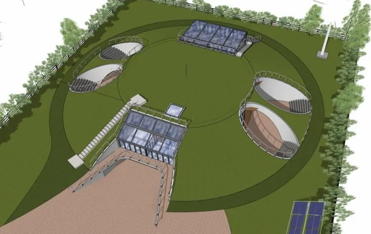 The Old Reservoir and Nuclear Bunker, Stockerston Road, Uppingham, Oakham, Rutland LE15 9HJ