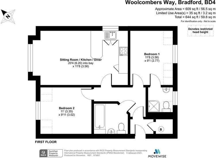 68 Woolcombers Way, Bradford BD4 8JF