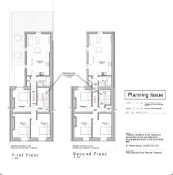 Four storey Grade II property in the heart of Cardiff city centre with recently awarded planning for conversion to a ground floor and basement commercial unit and three spacious aprtments. (Ref 23/02039/LBC)