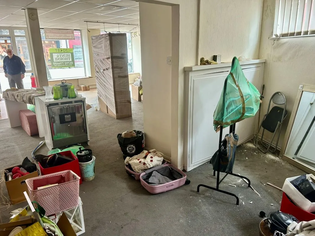 Opportunity to acquire this three storey end of terrace property in Neath. Three retail units to the ground floor with residential redevelopment opportunity to upper floors and a large rear car park.