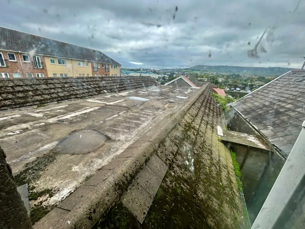 Opportunity to acquire this three storey end of terrace property in Neath. Three retail units to the ground floor with residential redevelopment opportunity to upper floors and a large rear car park.