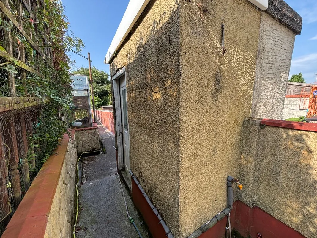 A traditional three-bedroom semi-detached house situated in the established residential area of Garden Suburbs in Trimsaran, offering scope for modernisation and improvement.