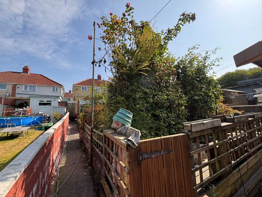 A traditional three-bedroom semi-detached house situated in the established residential area of Garden Suburbs in Trimsaran, offering scope for modernisation and improvement.