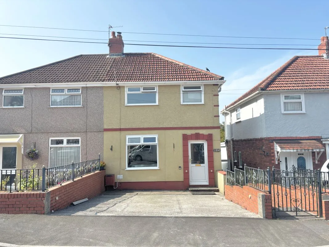A traditional three-bedroom semi-detached house situated in the established residential area of Garden Suburbs in Trimsaran, offering scope for modernisation and improvement.