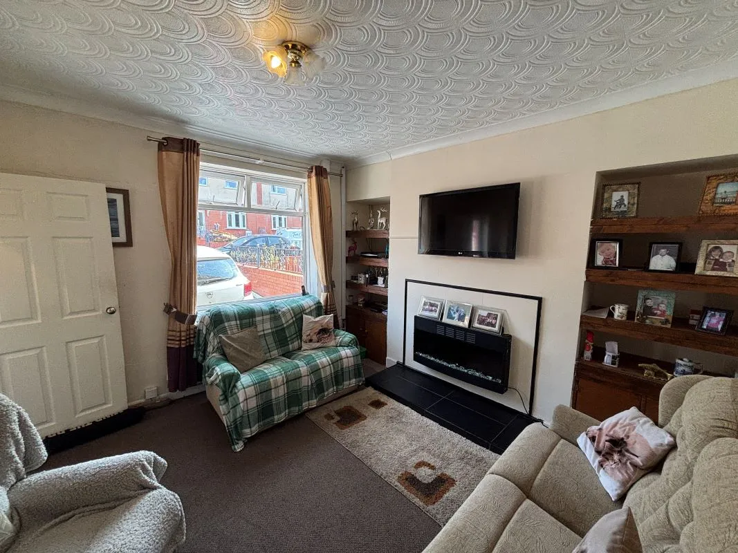 A traditional three-bedroom semi-detached house situated in the established residential area of Garden Suburbs in Trimsaran, offering scope for modernisation and improvement.
